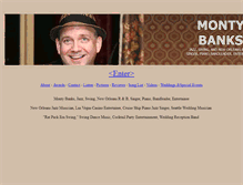 Tablet Screenshot of montybanks.com